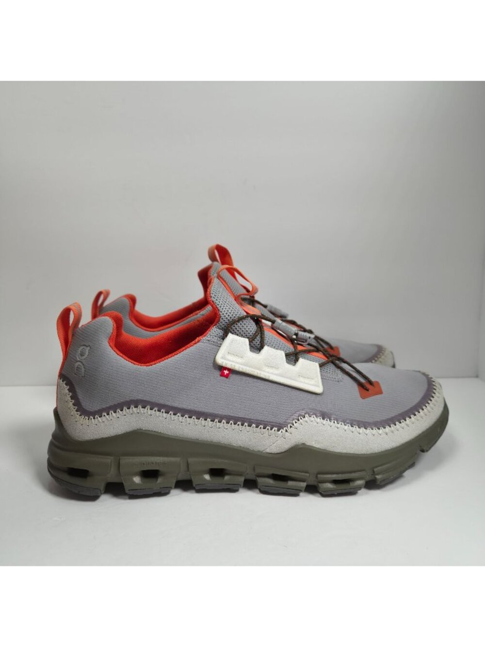On Cloud Cloudaway Bungee Lacing Alloy/ Ivy Men's Trail Sneakers US Size 11